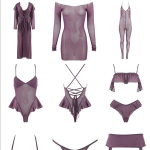 Laina Rauma Teddy, ruffled two piece